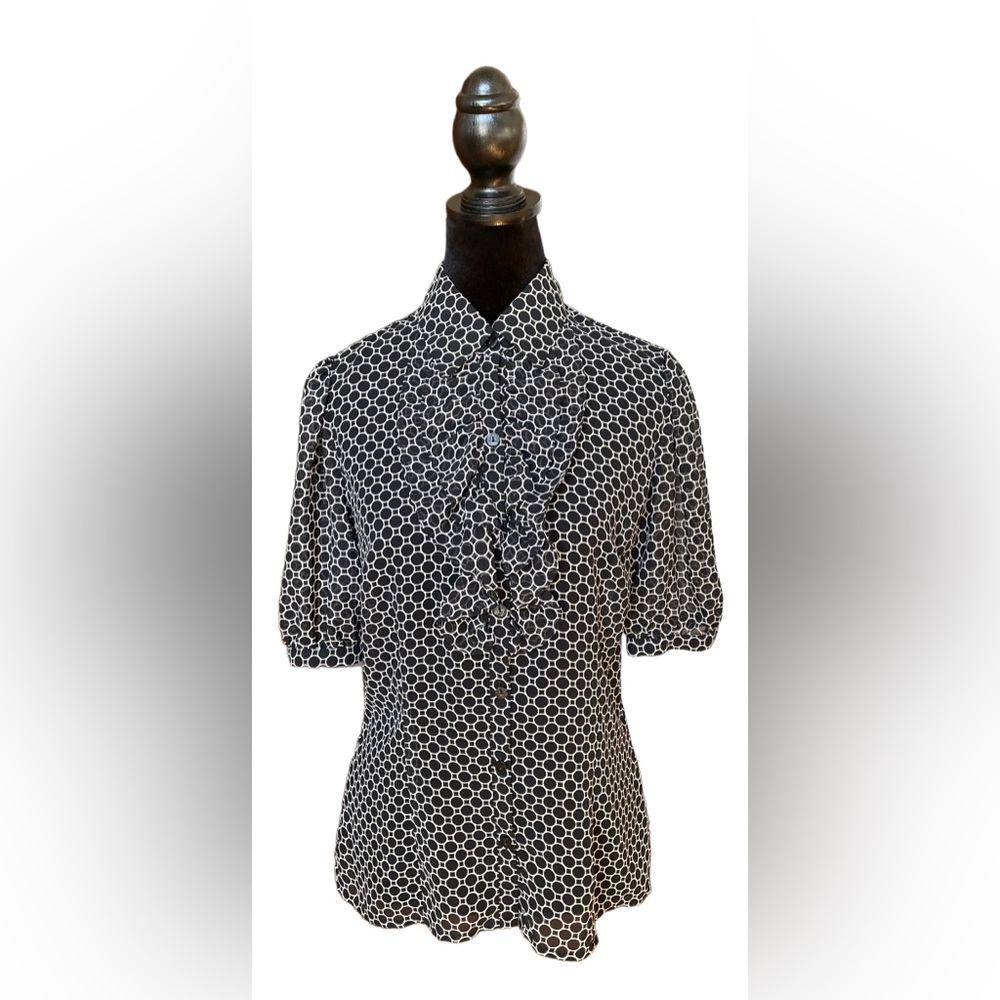 East 5th: Elegant Ruffle Blouse
